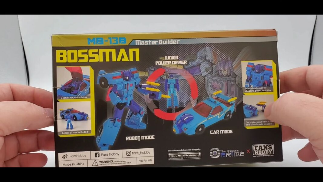 Fanshobby Mb 13b Bossman TFcon 2023 Los Angeles Exclusive In Hand Image  (3 of 16)